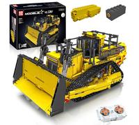 Mould King Engineering Bulldozer Building Blocks, APP Remote Control Truck with Motors Kits Toys for 14+ years (1508 pieces)