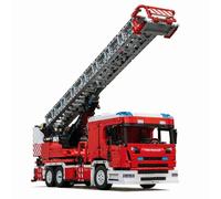 Mould King Fire Engine Truck Building Brick Model 4886/pcs Remote Control RC 17022