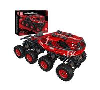 Mould King Firefox Truck Car Red Building Brick Model 1962/pcs Remote Control RC 18030