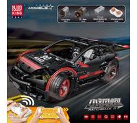Mould King Hatchback R Building Brick Model Car 587/pcs Remote Control RC 18013