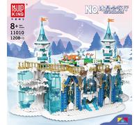 Mould King Ice Ballroom Building Bricks Model Castle 1208pcs Lighting 11010