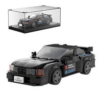 Mould King Initial D Nissan GTR32 Model Car Kits Building Toys with Display Case, 27014 Speed Racing Champions Car Building Sets, Building Blocks Kit Model Cars, Toy Cars for Kids 8+ Adults (359PCS)