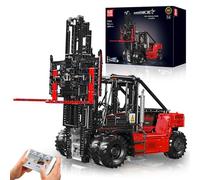Mould King Large Forklift Building Blocks Kits, 4579 Pieces Heavy-Duty Truck Sets to Build, 1:8 Scale Model, APP Control Large Engineering Toy, Construction Vehicles Model for Adults