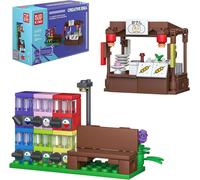 Mould King Mini-Stall Oden Food Stand & Capsule Building Bricks 265pcs 24025