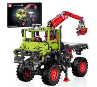 Mould King Off-Road Vehicle Construction Kit, Construction Kit for 4WD Off-Road Truck Model with Motor, 2002 Pieces STEM Toy for Boys from 14 Years & Adults, Technical Kit (17038)