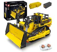 Mould King RC Bulldozer Building Set, Engineering Bulldozer Building Blocks, APP Remote Control Truck with Motors Kits Toys Gifts for 14+ Years (1508 PCS)