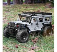 Mould King RC Remote Control Jeep Wrangler Motorised Model 4x4 Dynamic