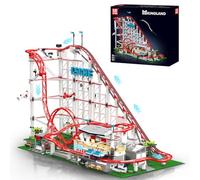 Mould King Roller Coaster Building Set 3646 Pieces - STEM Educational Creative Building Blocks Kit with Motorized Track, DIY Model Kit, Gift for Kids Teens Adults (2025 Design)