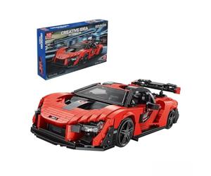Mould King Seine Supercar Build Brick Model Car 1182/pcs Static 10007