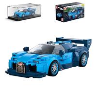Mould King Speed Champion Car GT Models Building Toys with Display Case, 27001 Model Car Kits Toy Building Sets for Adults Kids 8+(336 PCS)