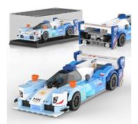 Mould King Speed Champion Car Series with Acrylic Display Case, Technical Building Blocks 27099 Racing Car, Sports Car Construction Toy, Collectible Model Car, Clamping Blocks, Racing Car Kits for