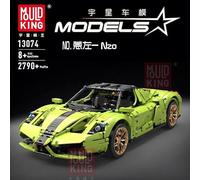 Mould King Supercar Brick Building Model Car 2790/pcs Static 13074