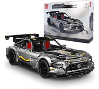 Mould King Mercedes Benz AMG GT R Sliver 2872/pcs Supercar Model Car 13126
