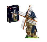 Mould King 10060 Medieval Europe Windmill Building Brick House 1584pcs