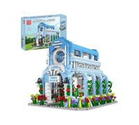 Mould King 16048 Mini Garden House Building Brick Model 1289pcs Lighting