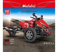 Mould King Monster Spyder Can-Am Motorcycle Model 853pc RC Bricks 23010