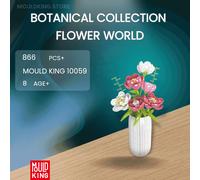 Mould King Technical Building Brick Cars Trucks Cranes Planes Ships Flowers