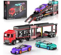 Mould King Technical Building Brick Cars Trucks Cranes Planes Ships Flowers