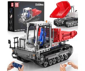 Mould King Technik Crawler Dump Truck Building Sets, 17083 APP Programmable Construction Large Vehicle Model Set, Track-Type Dump Truck Building Set for Adult(1105 Pcs)