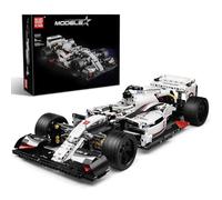 Mould King Technik Racing Building Block Set, 1:10 Ratios Racing Sports Car Blocks Kit, Car Model Clamping Blocks Toys for adults/ 8+ Children (1235+ PCS)