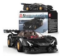 Mould King Technik Speed Champion Car Building Blocks, 27061 Technology Racing Car Sports Car Construction Toy, Collectible Model Car, Racing Car Kits for Adults (355 Pieces)