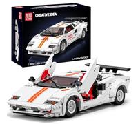 Mould King Technik Sports Car Building Set, 1:14 Scale Supercar Model Toy for Display and Collectors, for Adults and Car Lovers (1,524+ PCS)