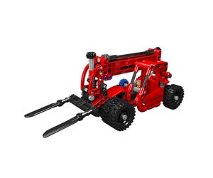 MOULD KING Telehandler Teleporter Forklift Truck 218pcs Brick Model 24016