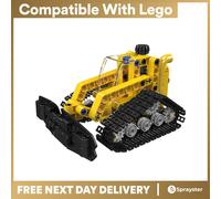 MOULD KING Tracked Crawler Wrecker Bulldozer 188pcs Brick Model 24015