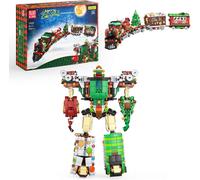 Mould King Transformer: Xmas Train Building Bricks Model 1522pcs Static 12028