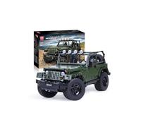 Mould King Wrangler Rubicon Car Building Brick Model 2096/pcs Static 13124
