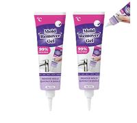 Mould Remover Gel, 2026 New Effective Mould Remover Gel, Suitable For Bathroom And Kitchen Tile Gaps, Bathroom Sealant White Anti Mold, Safe Formula That Does Not Damage the Surface (2 Pcs)