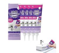 Mould Remover Gel, Mould Remover Gel, Suitable For Bathroom And Kitchen Tile Gaps, Wall Cleaning, Safe Formula That Does Not Damage The Surface, Bathroom Sealant White Anti Mold (4pcs)