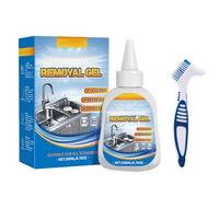 Mould Remover,Large Capacity Mould Remover Gel,Household Mildew Removal,Household Mould Magic Includes a Brush,Deep Mold Cleaner for Washing Machine, Kitchen, Bathroom Sink, Tile, Grout, Stains