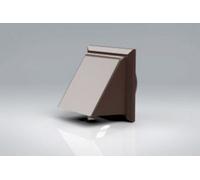 Mould Stop 150mm Brown Cowl With Gravity Flap