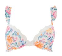 Moulded cup bra for women Brigitte Bardot Jardin Blanc 95B