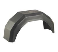 Moulded Plastic Trailer Mudguard - 760 x 220mm - Suitable for 330mm Wheels