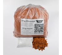 Moulded Sand, Oil Sand for Metal Casting, + 100 g Talcum Free, Made in Germany, for Metal Casting, Very Fine-Grained, Reusable, Fireproof, Ideal for Art and Hobby Casters (10 kg + 100 g Talcum)
