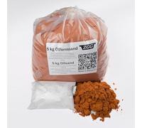Moulded Sand, Oil Sand for Metal Casting, 100 g Talcum Free, Made in Germany, for Metal Casting, Very Fine-Grained, Reusable, Fireproof, Ideal for Art and Hobby Casters (5 kg + 100 g Talcum)