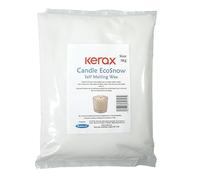 Mouldmaster Kerax Eco Snow Candle Self Melting Wax 1Kg, White
