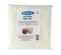 Mouldmaster Snow Candle Granules Self Melting Wax 500g, White