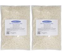 Mouldmaster Soy Container Candle Wax pellets 100g, SOYA, Cream/Off White, 20 x 10 x 1 cm (Pack of 2)
