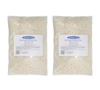 Mouldmaster Soy Container Candle Wax pellets 250g, SOYA, Cream/Off White, 20 x 10 x 1 cm (Pack of 2)