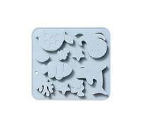 Moulds for Chocolate and Sweets, 10 Cavities Sea Motif Non-Stick Mould, Small Moulds for Chocolate, for Kitchen and Cake, Soap Gummy Bears