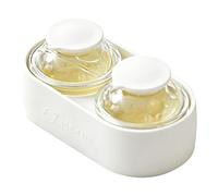 Moulds for Ice Balls - Reusable Round Shape with Two Chambers | With Lid For Use As Tray In The Freezer, For Cocktails Whisky Drinks Bar Kitchen Freezer Party