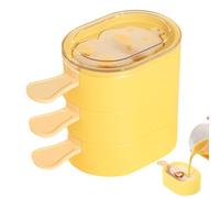 -moulds for kids, ice molds - Reusable ice cream tray - Homemade pop fun dessert kit chocolate juicer pures applesauce simple filled leakage for