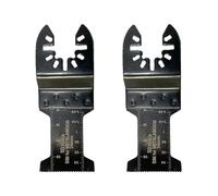 MOULDY TOOLS 2PCS ''Fish Tail'' Bi-Metal Oscillating 30mm x 90mm Universal Multi Tool Saw Blades for Wood and Metal Cutter PACK 2, Compatible with Dewalt, Makita, Ryobi, Rockwell, Bosch,