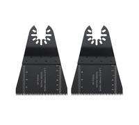 MOULDY TOOLS 2PCS High Carbon Steel Oscillating 68mm x 100mm Universal Multi Tool Saw Blades for Wood Cutter PACK 2, Compatible with Dewalt, Makita, Ryobi, Rockwell, Bosch,