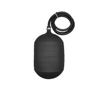 MOULDY TOOLS Rubber Drain Air Bag Test Plug, 110mm, Flexible Plumbing Drain Testing Tool, Black (300mm)