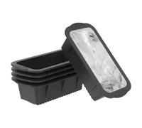 Moule À Glaçons Brique - Lot De 5 Bacs Grande Capacité, Machine À Bloc De Glace 25 cm | Silicone Flexible Pour Refroidissement | Pour Cuisine Maison Restaurant Pique-Nique