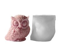 Moule De Fabrication De Bougies Shaped - Silicone Moules Et Mèches De Bougies | Silicone Cylindriques Pour Décoration | Débutants Amoureux Des Animaux Moulage Statue Animale Famille Couple